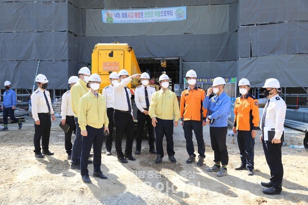 광주광역시, 빛고을국민안전체험관 건립 현장 점검
