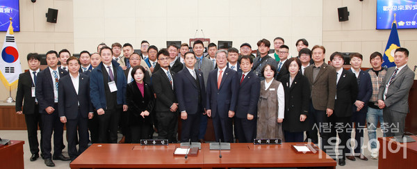 안동JC·대만 난터우시청년상회, 안동시의회 우호 방문