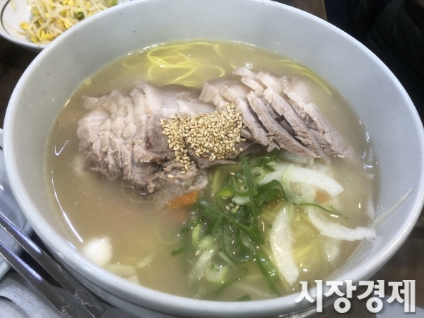 [제주시 이도2동 맛집, 제주미담] 고기국수 푸짐 넘침 터짐