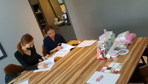 천안 왁싱 교육센터, 셀럽뷰티 1대1 왁싱교육 진행