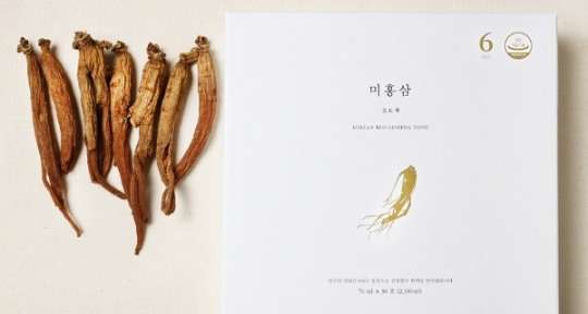 홍삼건강기능식품 신규 브랜드 미홍삼 런칭