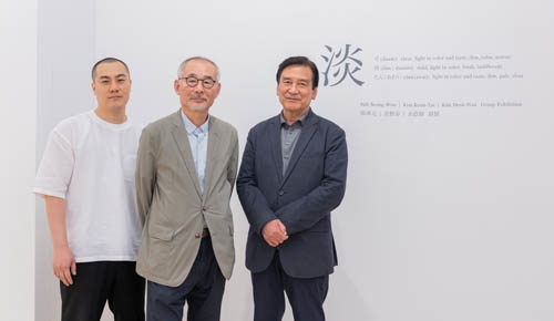 홍콩 미술 중심에서 주목받은 한국 작가 3인의  ‘담(淡)’展