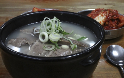 종로 이문설렁탕, 미쉐린이 선택한 맛집...보기만 해도 먹음직스러운