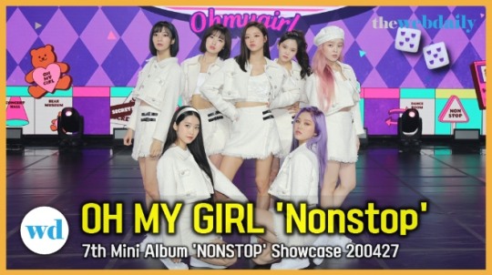 오마이걸(OH MY GIRL) 일곱 번째 미니앨범 ‘NONSTOP’ 쇼케이스 현장