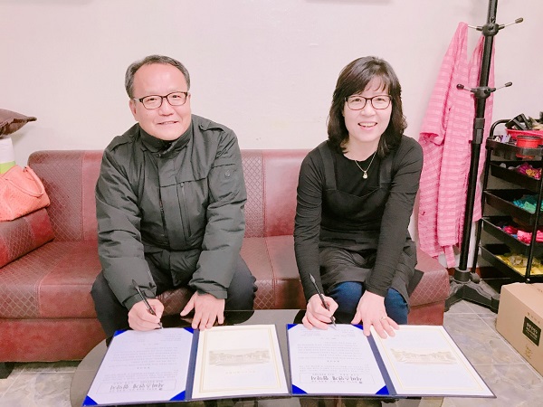 사랑의 가위손…음성군 대소면 아가페 미용실