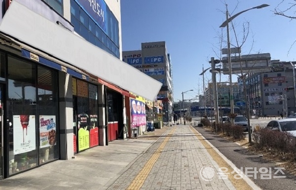 충북혁신도시 상권, 신종 코로나 직격탄 … 매출 반토막, 손님 발길 뚝 끊겨