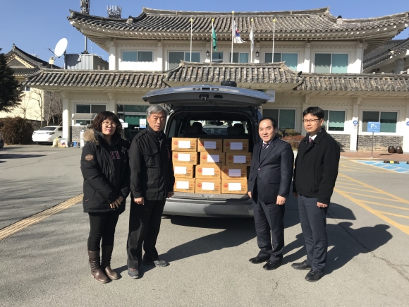 더케이호텔경주, 훈훈한 설 명절 후원물품 전달