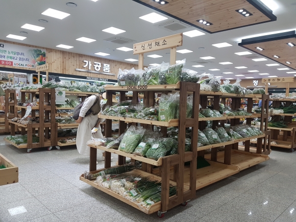 천북농협 로컬푸드 직매장 `신바람` 