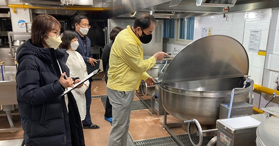 양재영 영천교육장, 초·중학교 급식소 화재 예방 특별점검