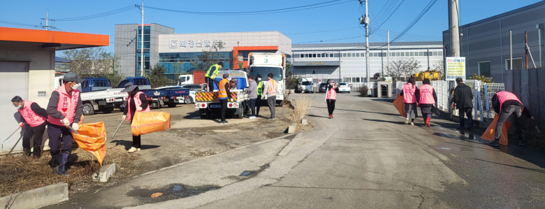 영천시 대창면, 폐기물 화재 현장 주변 환경정비 나서