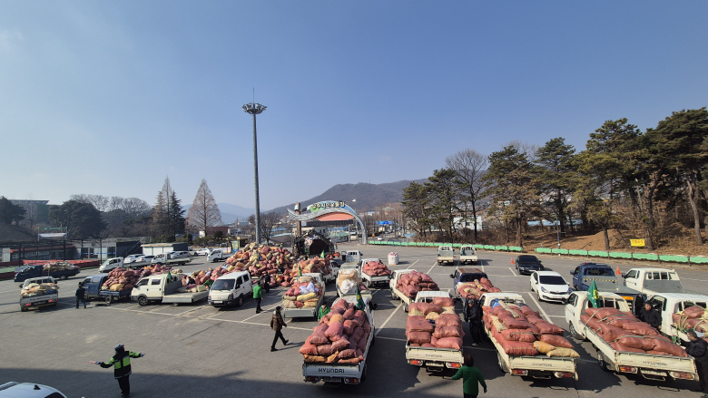 상주시새마을회, 헌옷모으기 경진대회 실시
