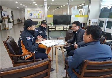  청도소방서, 청도윤성요양병원 등 관내 의료기관 점검 나서 