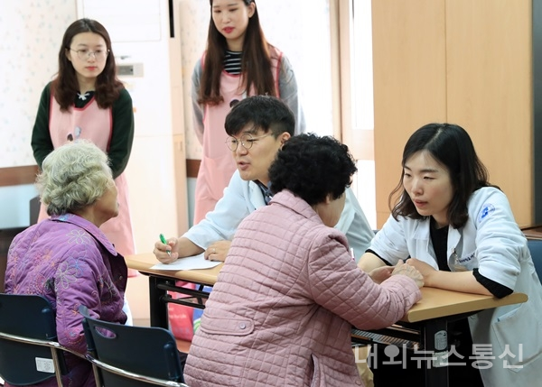 대전 서구, 어르신과 장애인 대상 무료진료
