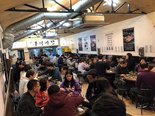 구이마당창업, 냉동삼겹살과 파김치로 20년 동안 이어지고 있는 프렌차이즈