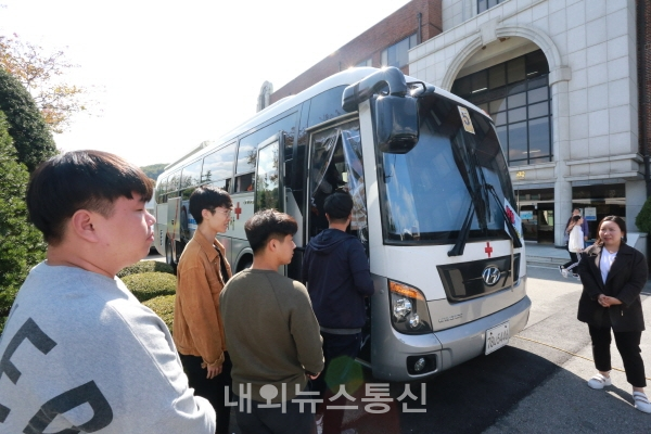신성대, 사랑의 헌혈행사 실시