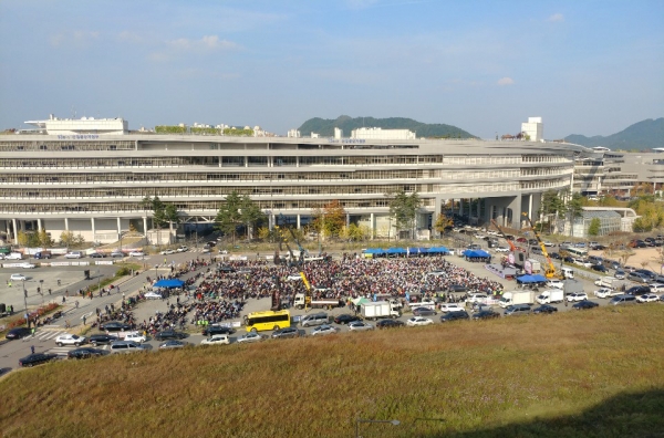 세종서 충청권 기독교계 시국 규탄 대규모 집회 열려