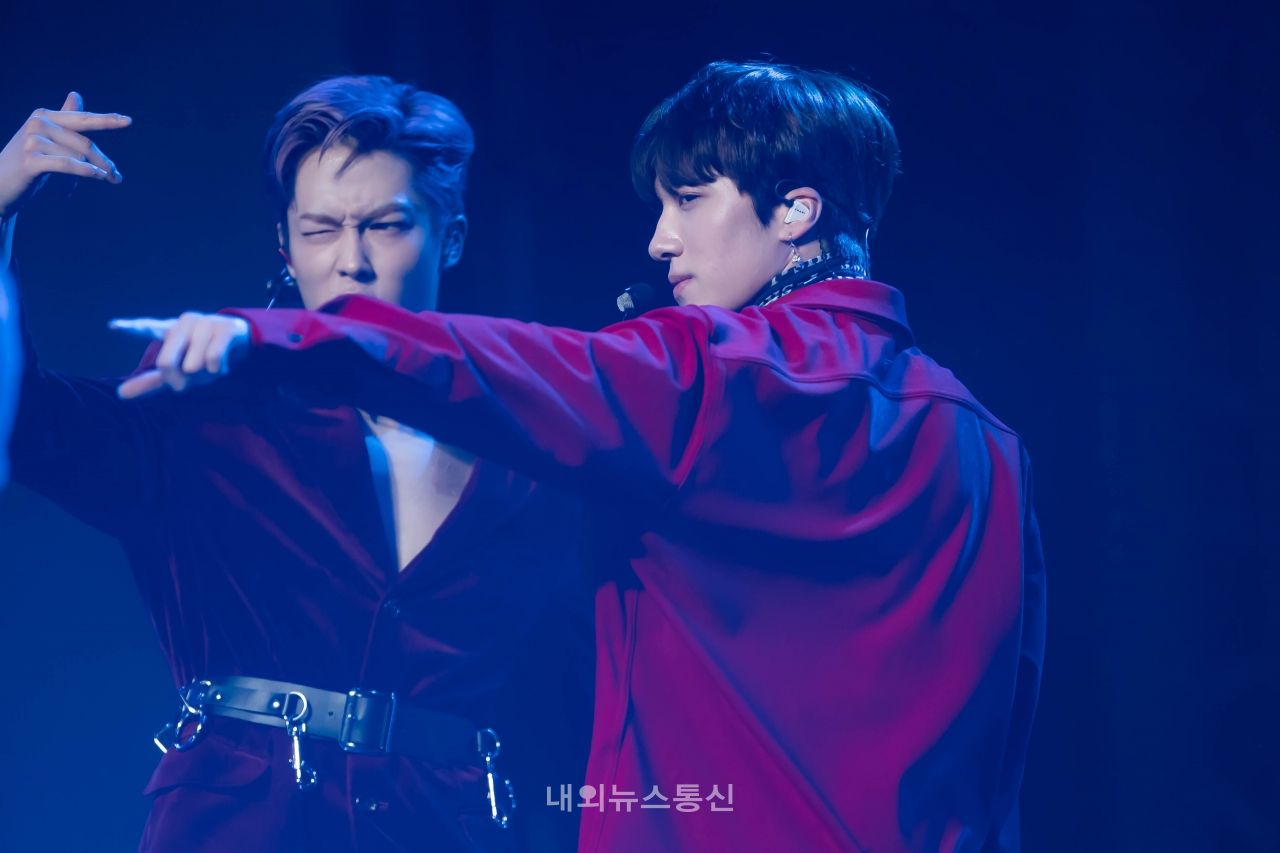 [포토] SF9 찬희 달콤한 눈빛 (SF9 쇼케이스)
