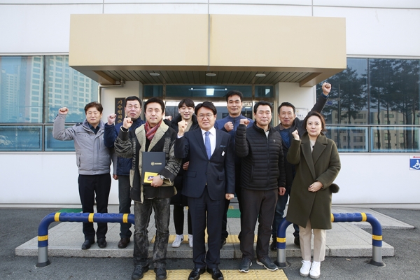 [포토] 황운하 대전경찰청장, 서부서 가수원파출소 격려 방문