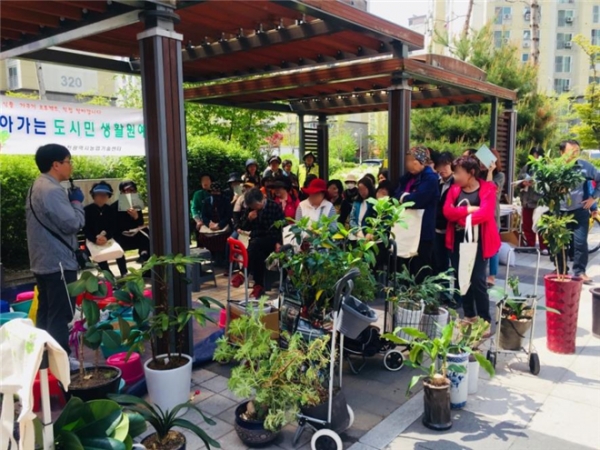 인천시농업기술센터, 찾아가는 생활원예교육 추진