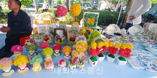 [포토]대구달서지역자활센터, 스칸디아모스로 공기정화 하세요~