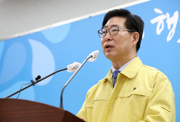 양승조 지사, 코로나19 극복 성공사례 충남이 만들어 나갈 것