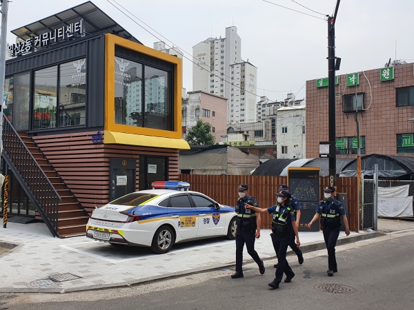 일산서부경찰서, 일산동 범죄예방 환경디자인(CPTED) 사업 완료