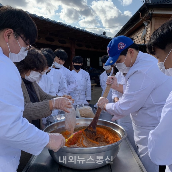 천안제일고 식품가공과, WPL 현장실습교육 전통장류 제조 운영
