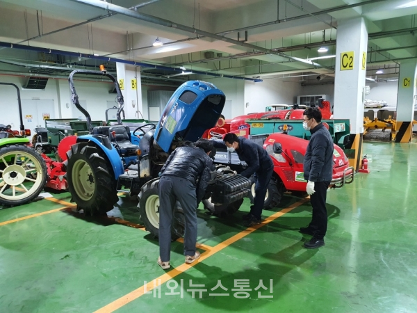 청주시, 농기계 임대료 50% 감면 연장 시행