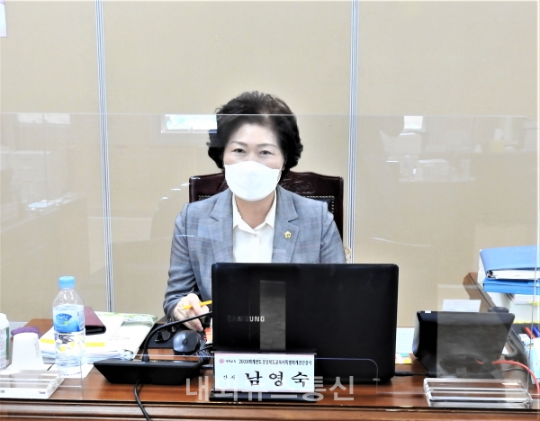 남영숙 경북도의원, 예산의 효율적 관리 강조