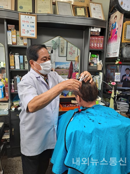 광주 동구 계림2동, 이·미용업소 자발적 재능기부로 봉사 눈길