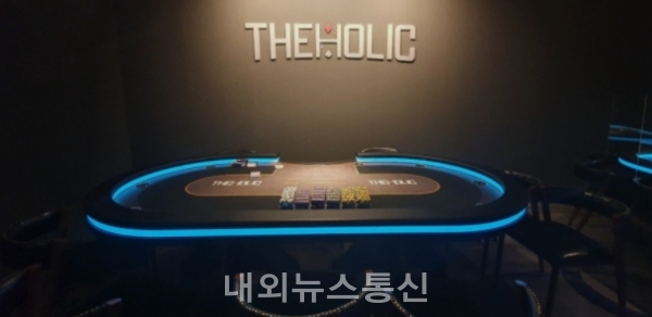 [포토뉴스] 스포츠 홀덤 팀프로 더홀릭, 국제대회 테이블 강남 대회장서 운영 국내 대회 임박