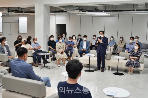 진천군, 충북혁신도시 주민과 소통간담회 가져