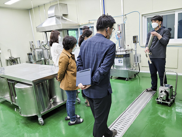 농산물가공센터 현장컨설팅 만족도 높아