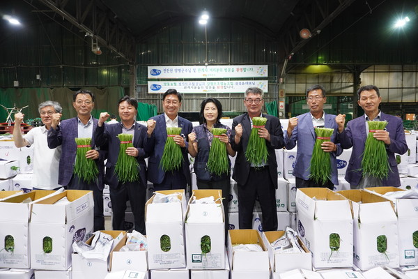 동화청과, 양평부추영농조합법인과 28년간 동고동락