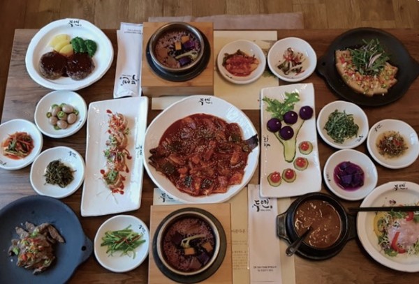 아름다운 청송을 닮은 자연밥상