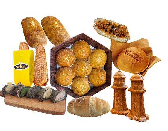 전남으로 빵지순례···여수 특화빵 5총사 인기몰이