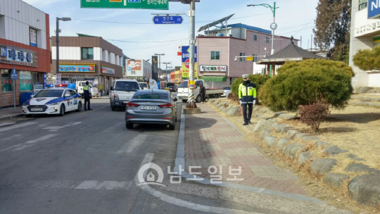 독천 낙지골목 불법주정차 안돼요