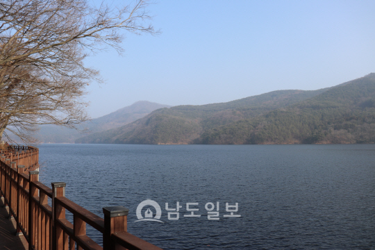 전남 장성호 수변공원 가보니