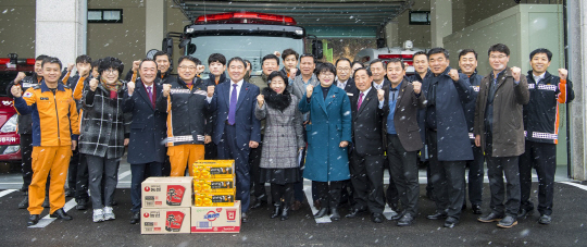 고흥군의회, 설 명절 소방서 ·사회복지시설 위문