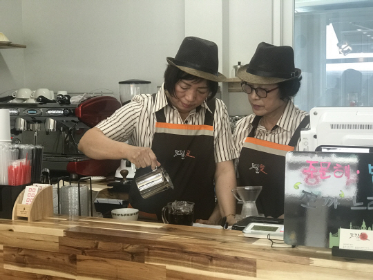 순천시니어클럽 쌀밭愛이야기·드림愛카페