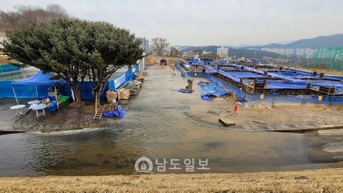 광주상수도사업본부, 덕남정수장 사고 피해 보상 접수