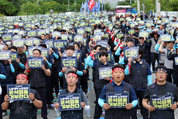 광주·전남금속노조, 교섭 타결로 총파업 철회