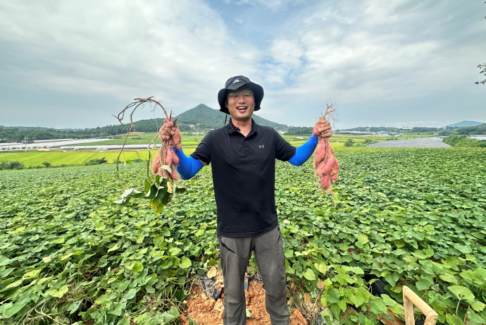 [사람&스토리]류인규 영암 버들농산영농조합법인 대표 유기농 고구마, 오직 맛·품질로 승부수