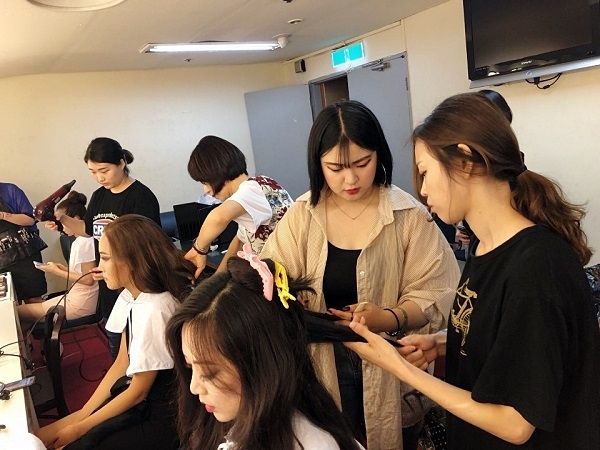 미용전문학교 서울직업전문학교, 2018 미스 퀸 코리아 메이크업&헤어 스타일링 파견지원