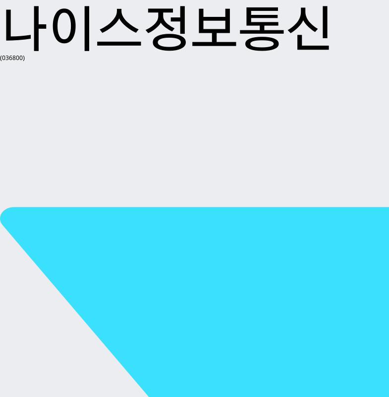 12월 31일 나이스정보통신 금일증시 -1.01% 19650원