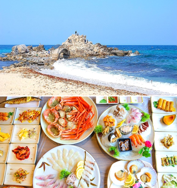 [강릉 경포대 맛집탐사] 아름다운 바다뷰의 동해안 3대횟집 해동횟집