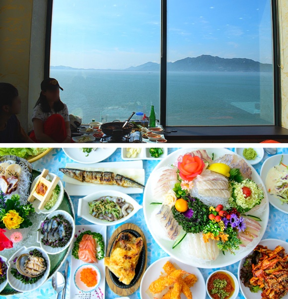 강화도 봄 바다 여행, 낭만적인 낙조 풍경의 현지인 회 맛집 용궁횟집