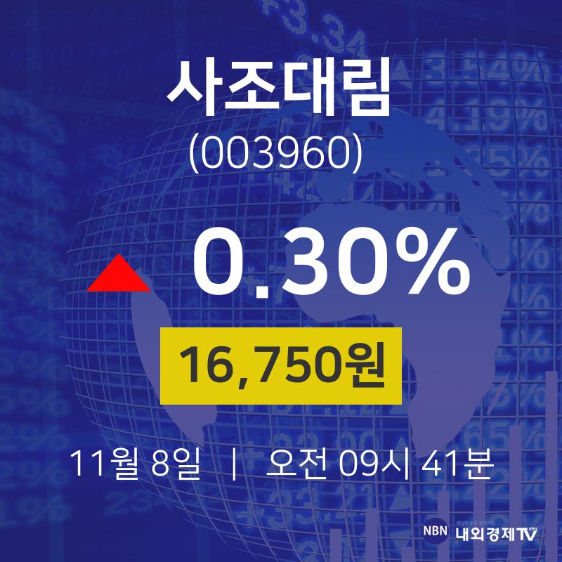 오늘주식시장 사조대림 주가 8일  현재 16750원