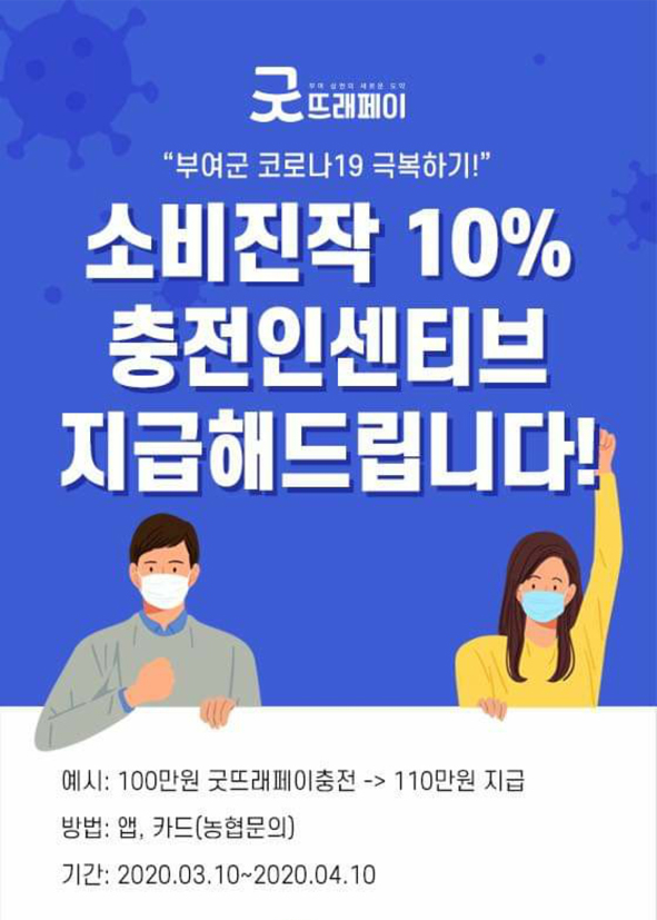 부여 굿뜨래페이 로고 2026년 5월 설명 자료