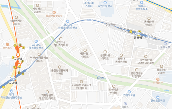 [속보] 부산 동래구 세병교, 수연교, 연안교 하상도로 통제